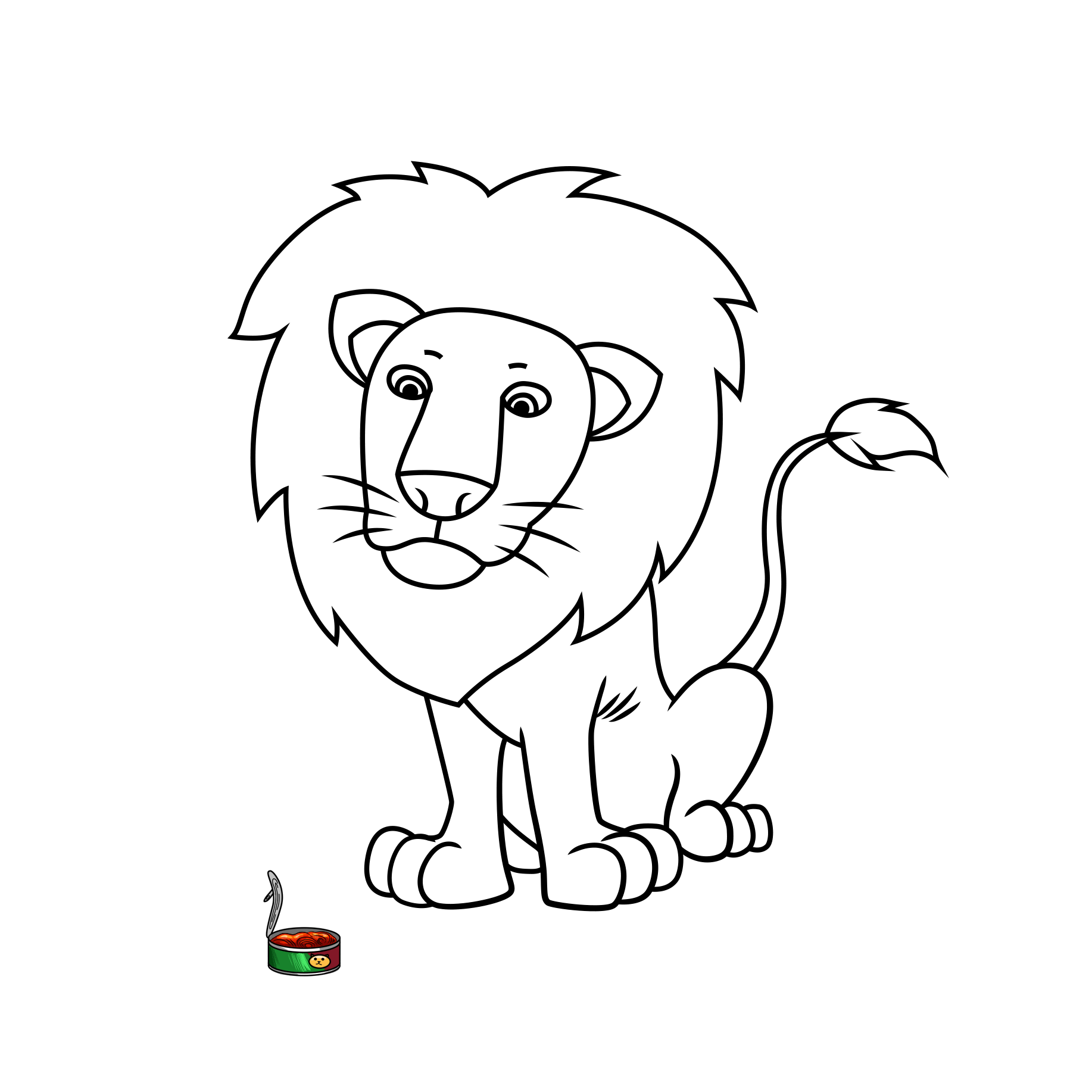 lion-staving